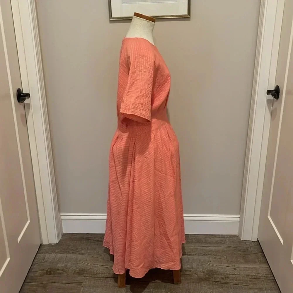 NWT!! Club Monaco - Swing Dress - Coral - Size 12 - Picture 5 of 10